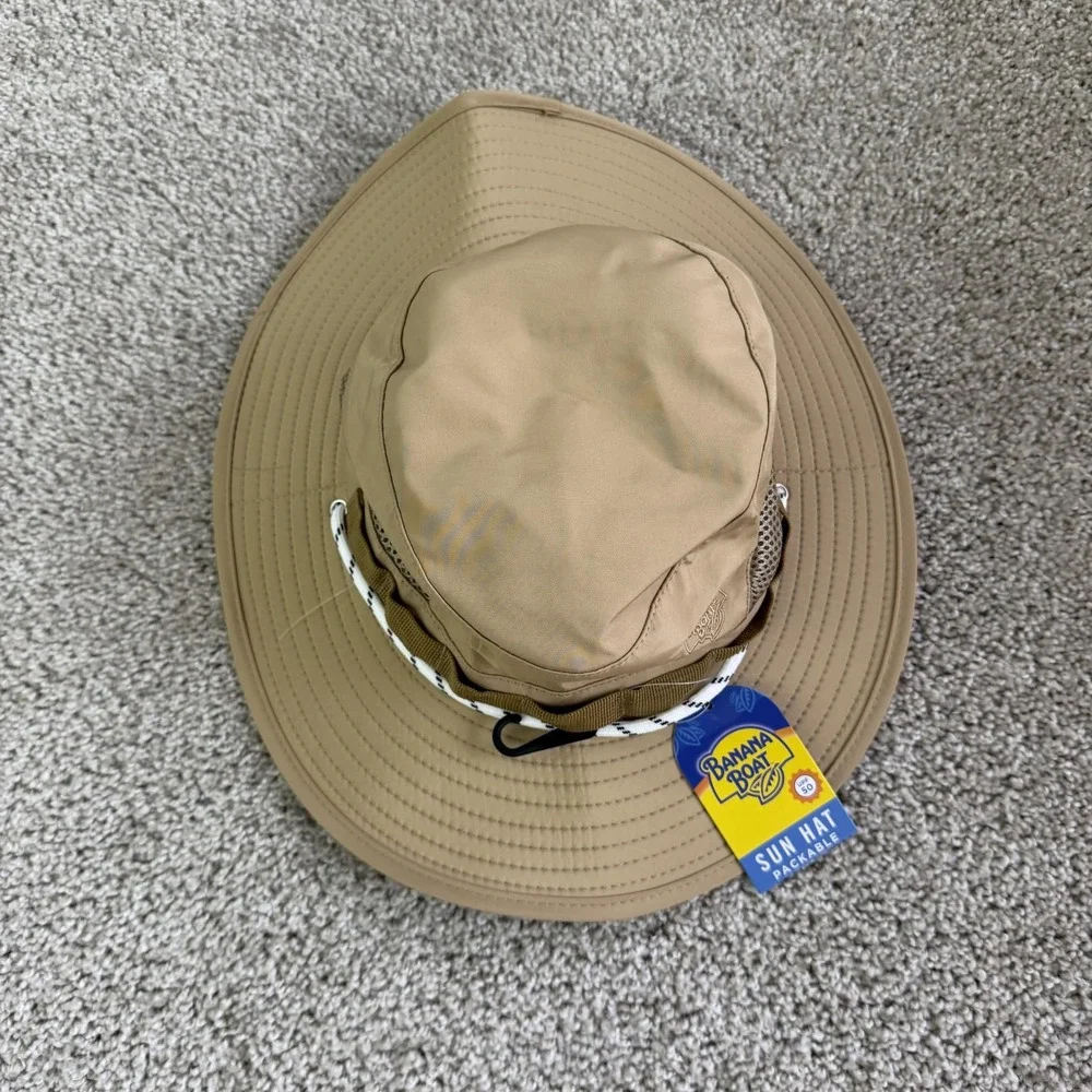 Banana Boat Hat Boonie Mens One Size Beige Packable Wide Brim UPF 50+ Outdoor